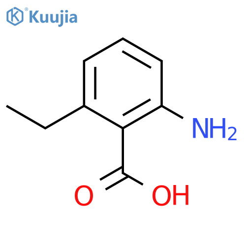 2-Amino-6-ethylbenzoic acid structure