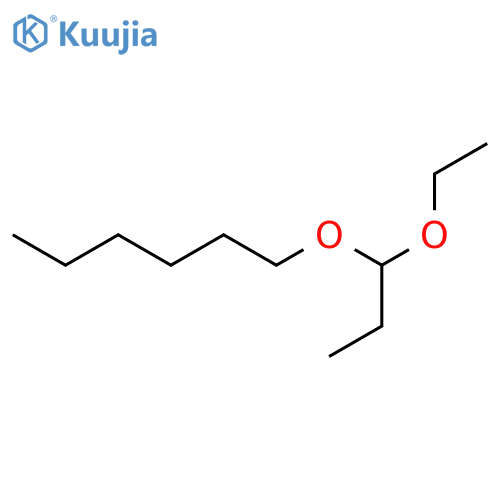 HEXANE, 1-(1-ETHOXYPROPOXY)- structure