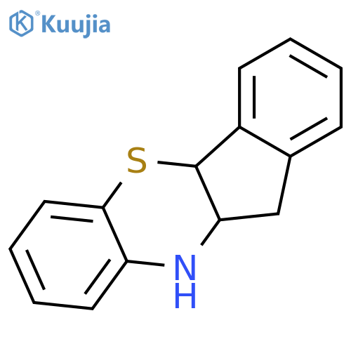 Benz[b]indeno[2,1-e][1,4]thiazine, 4b,10,10a,11-tetrahydro- structure