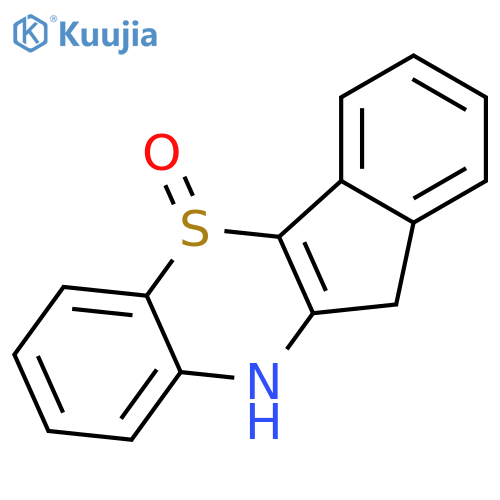 BENZ[B]INDENO[2,1-E][1,4]THIAZINE, 10,11-DIHYDRO-, 5-OXIDE structure