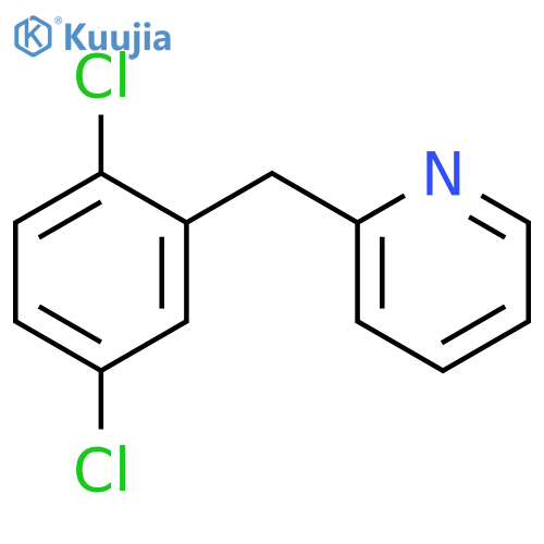 PYRIDINE, 2-[(2,5-DICHLOROPHENYL)METHYL]- structure