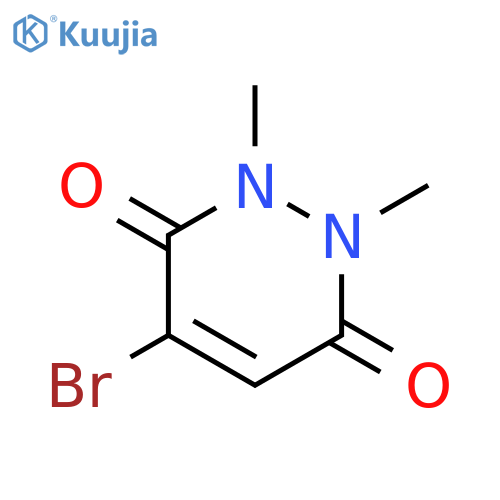 3,6-PYRIDAZINEDIONE, 4-BROMO-1,2-DIHYDRO-1,2-DIMETHYL- structure