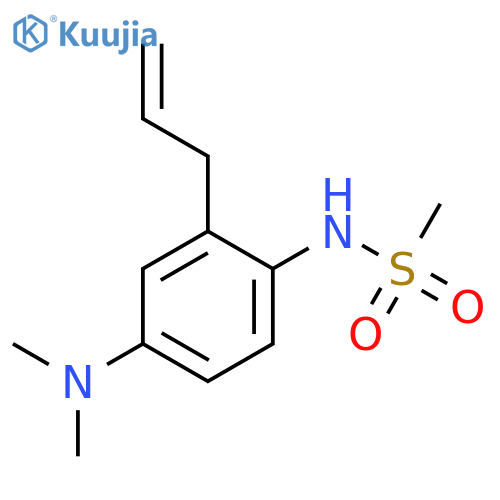 METHANESULFONAMIDE, N-[4-(DIMETHYLAMINO)-2-(2-PROPENYL)PHENYL]- structure