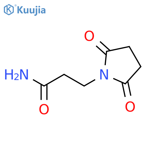 3-(2,5-dioxopyrrolidin-1-yl)propanamide structure