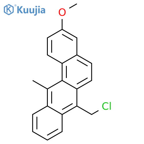 7-(chloromethyl)-12-methyltetraphen-3-yl methyl ether structure