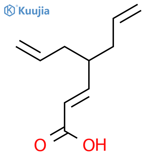 2,6-HEPTADIENOIC ACID, 4-(2-PROPENYL)-, (E)- structure