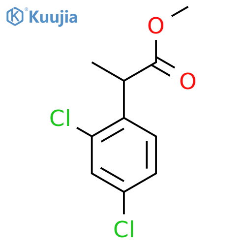 methyl 2-(2,4-dichlorophenyl)propanoate structure