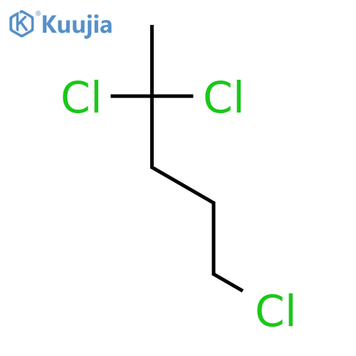 Pentane, 1,4,4-trichloro- structure