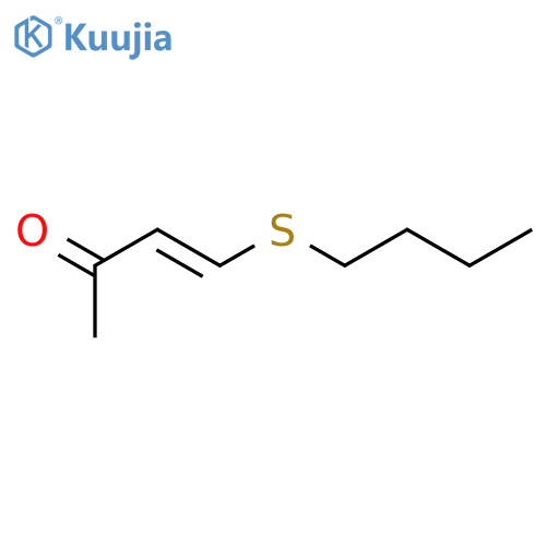 3-BUTEN-2-ONE, 4-(BUTYLTHIO)-, (E)- structure
