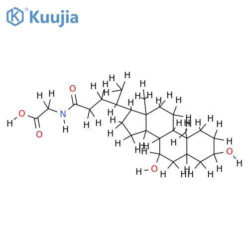 Glykochenodeoxycholsaeure structure