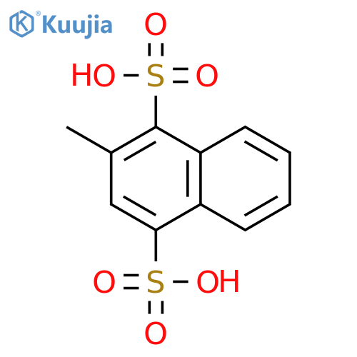 1,4-NAPHTHALENEDISULFONIC ACID, 2-METHYL- structure
