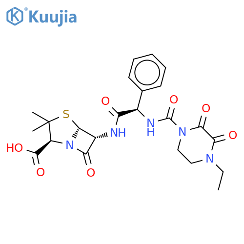 Piperacillin structure