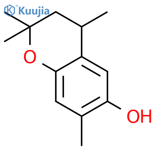 2,2,4,7-Tetramethyl-3,4-dihydro-2H-1-benzopyran-6-ol structure