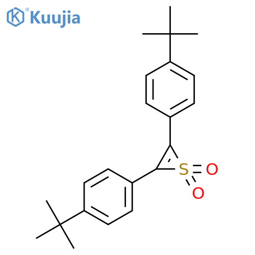 THIIRENE, BIS[4-(1,1-DIMETHYLETHYL)PHENYL]-, 1,1-DIOXIDE structure