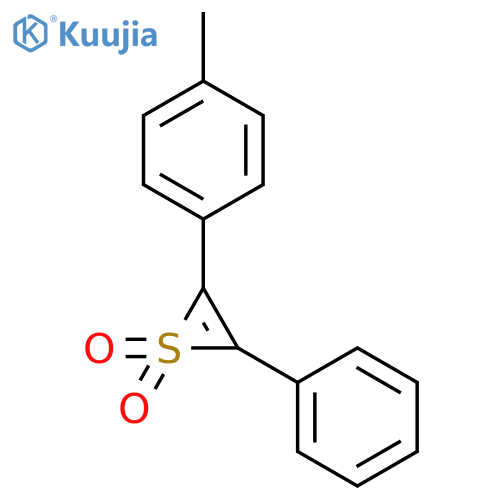 Thiirene, (4-methylphenyl)phenyl-, 1,1-dioxide structure