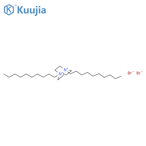 1,4-Didecyl-1,4-diazabicyclo[2.2.2]octane-1,4-diium dibromide structure