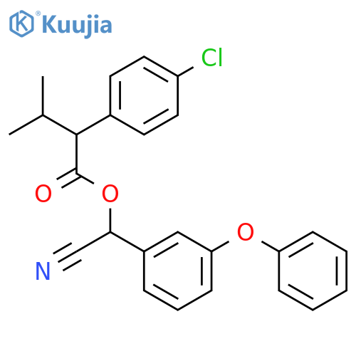 (2S, alphaR)-fenvalerate structure