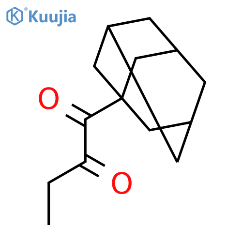 1,2-Butanedione, 1-tricyclo[3.3.1.13,7]dec-1-yl- structure