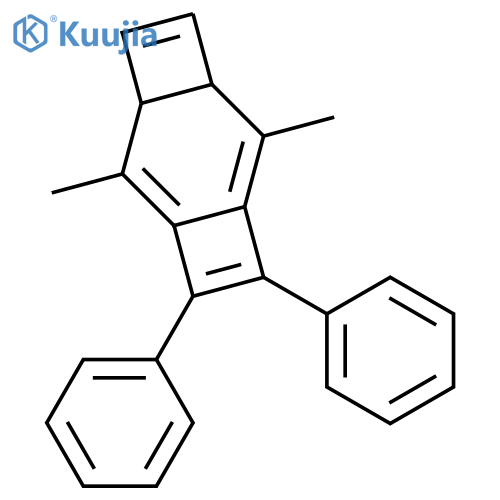 TRICYCLO[6.2.0.03,6]DECA-1,4,7,9-TETRAENE, 2,7-DIMETHYL-9,10-DIPHENYL- structure