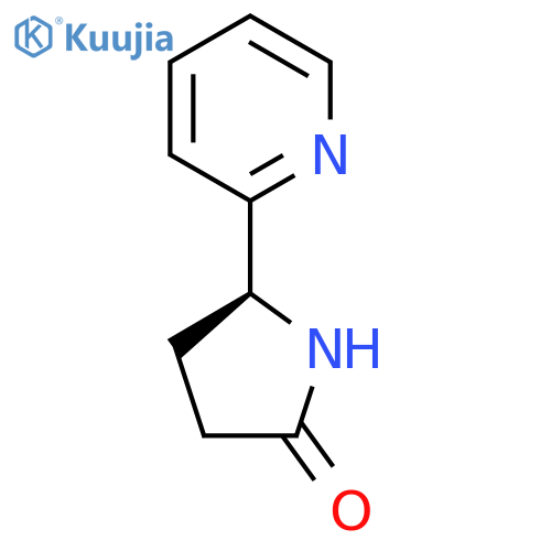 (S)-5-Pyridin-2-yl-pyrrolidin-2-one structure