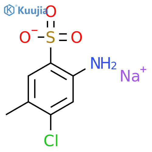 Sodium 2-Amino-4-chloro-5-methylbenzenesulfonate AldrichCPR structure