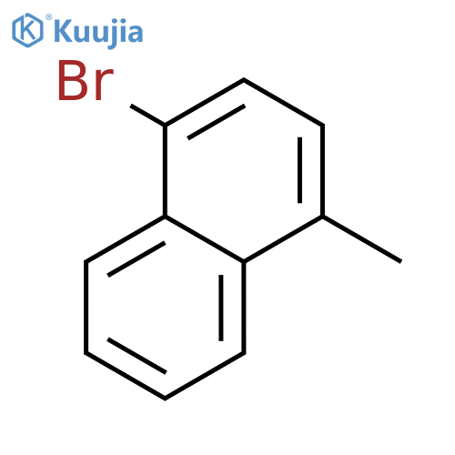 1-Bromo-4-methylnaphthalene structure