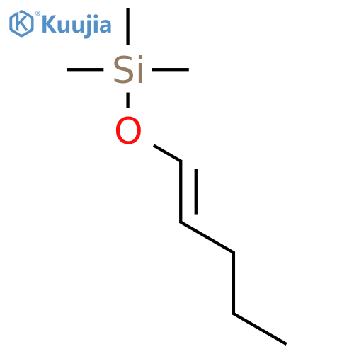 SILANE, TRIMETHYL(1-PENTENYLOXY)- structure