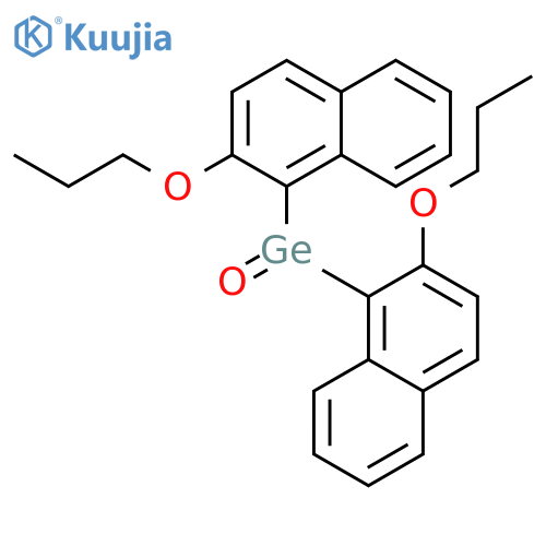 GERMANE, OXOBIS(2-PROPOXY-1-NAPHTHALENYL)- structure