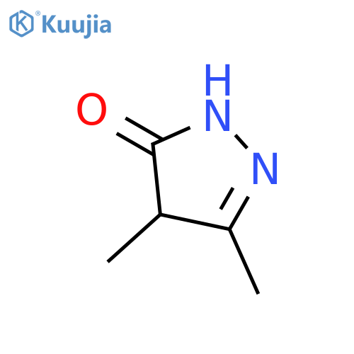 3,4-Dimethyl-5-pyrazolone structure