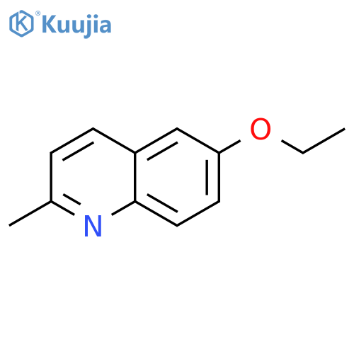 6-Ethoxy-2-methylquinoline structure
