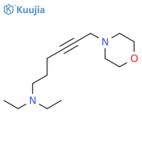 Diethyl-(6-Morpholin-4-Yl-Hex-4-Ynyl)-Amine structure