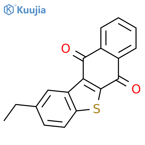 BENZO[B]NAPHTHO[2,3-D]THIOPHENE-6,11-DIONE, 2-ETHYL- structure