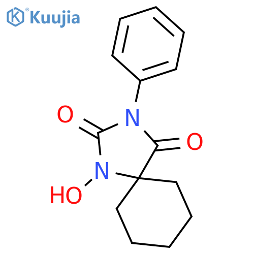 1,3-Diazaspiro[4.5]decane-2,4-dione, 1-hydroxy-3-phenyl- structure