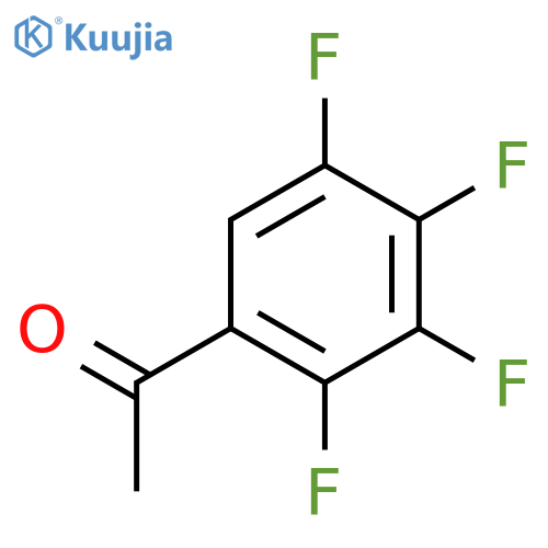 2',3',4',5'-Tetrafluoroacetophenone structure