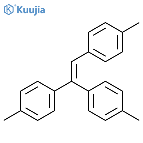 benzene, 1,1',1''-(1-ethenyl-2-ylidene)tris(4-methyl- structure