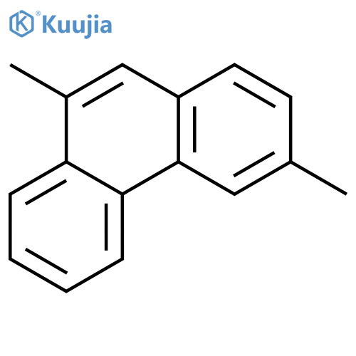 Phenanthrene,3,9-dimethyl- structure