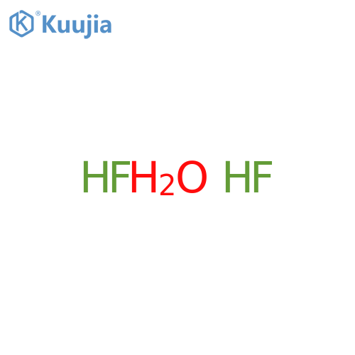 Hydrofluoric acid, hydrate (2:1) structure