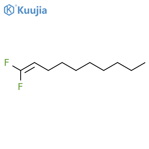 1-Decene, 1,1-difluoro- structure