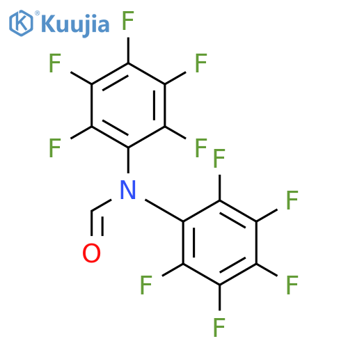 Formamide, N,N-bis(pentafluorophenyl)- structure
