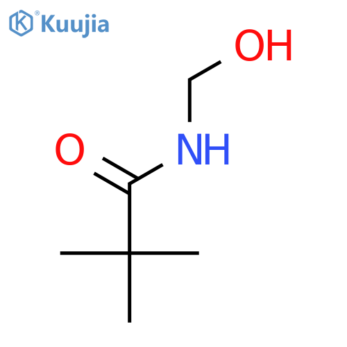 PROPANAMIDE, N-(HYDROXYMETHYL)-2,2-DIMETHYL- structure
