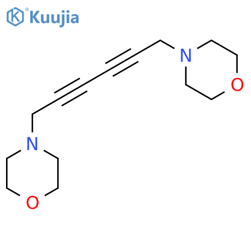 4-6-(Morpholin-4-yl)hexa-2,4-diyn-1-ylmorpholine structure