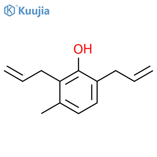 Phenol,3-methyl-2,6-di-2-propen-1-yl- structure