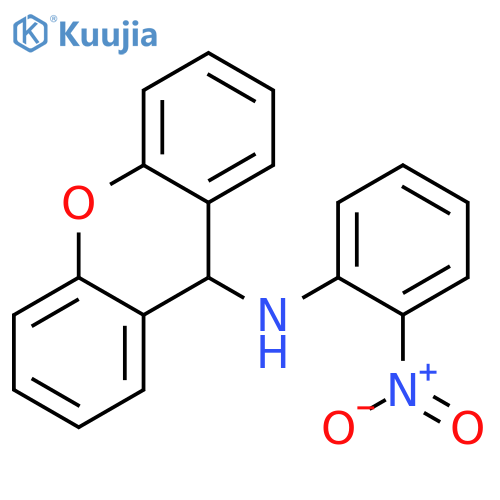 9H-Xanthen-9-amine,N-(2-nitrophenyl)- structure