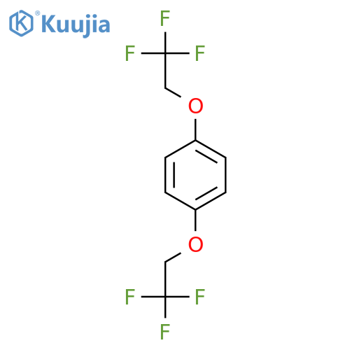 1,4-Bis(2,2,2-trifluoroethoxy)benzene structure