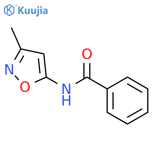 N-(3-methyl-1,2-oxazol-5-yl)benzamide structure