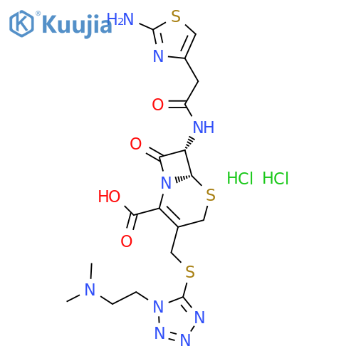 Cefotiam hydrochloride structure