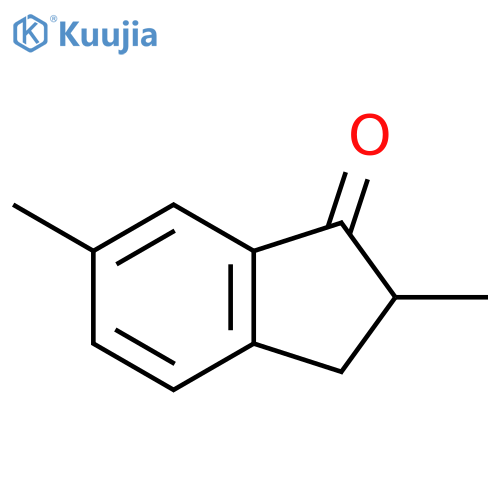 2,6-dimethyl-2,3-dihydro-1H-inden-1-one structure