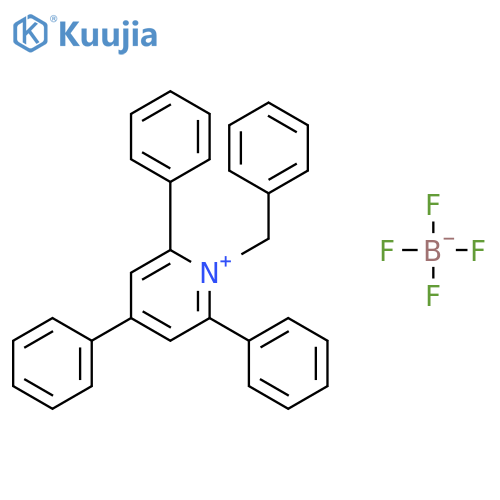 N-Benzyl-2,4,6-triphenyl pyridinium tetrafluoroborate structure