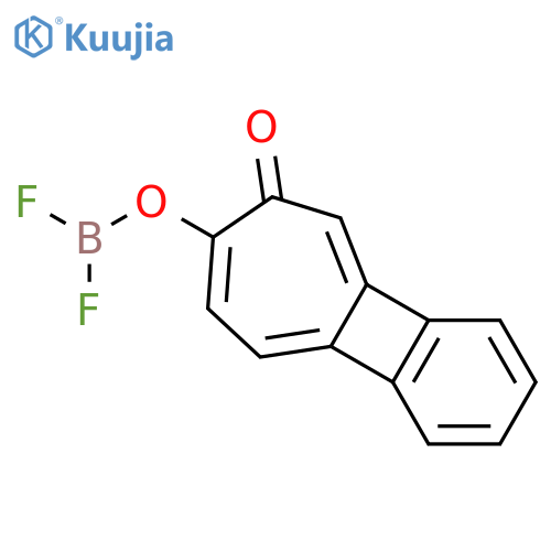 6H-Benzo[3,4]cyclobuta[1,2]cyclohepten-6-one, 7-[(difluoroboryl)oxy]- structure