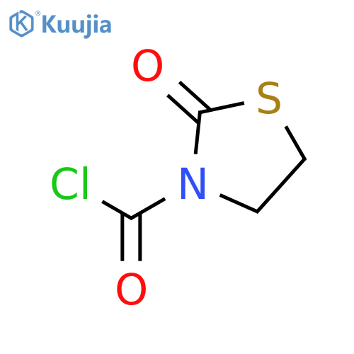 3-THIAZOLIDINECARBONYL CHLORIDE, 2-OXO- structure